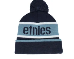 Stencil Beanie Navy Pom - Etnies