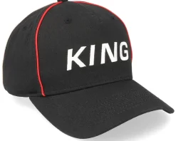 Stepney Curved Peak Black Adjustable - King Apparel