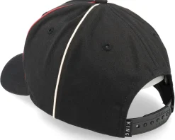 Stepney Curved Peak Black Adjustable - King Apparel