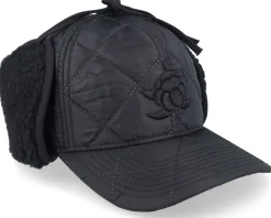 Östersund Quilted Cap Black Earflap - SQRTN