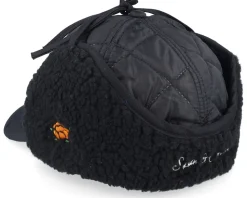 Östersund Quilted Cap Black Earflap - SQRTN