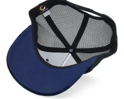 Sting Like A Bee Pop Art Velvet Green/Navy/Black A-Frame Trucker - Calza Pennello