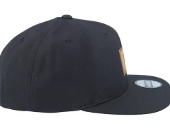 Stinky Engraved Patch Black Snapback - Moomin
