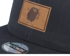 Stinky Engraved Patch Black Snapback - Moomin