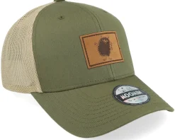 Stinky Engraved Patch Green/Khaki Trucker - Moomin