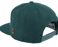 Stinky Engraved Patch Green Snapback - Moomin