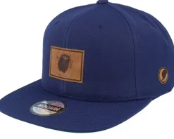 Stinky Engraved Patch Navy Snapback - Moomin