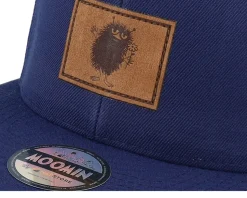 Stinky Engraved Patch Navy Snapback - Moomin