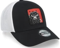 Stinky Red Patch Black/White Trucker - Moomin