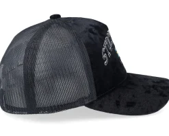 Stockholm Sweden Velvet Black Trucker - Iconic