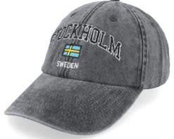 Stockholm Sweden Washed Green Dad Cap - Iconic