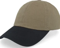 Stone Washed Olive/Black Dad Cap - Equip