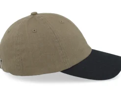 Stone Washed Olive/Black Dad Cap - Equip