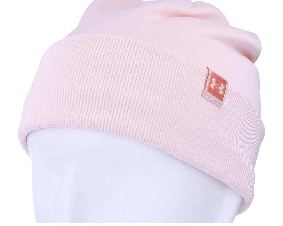 Storm Fleece Beanie Micro Pink Cuff - Under Armour