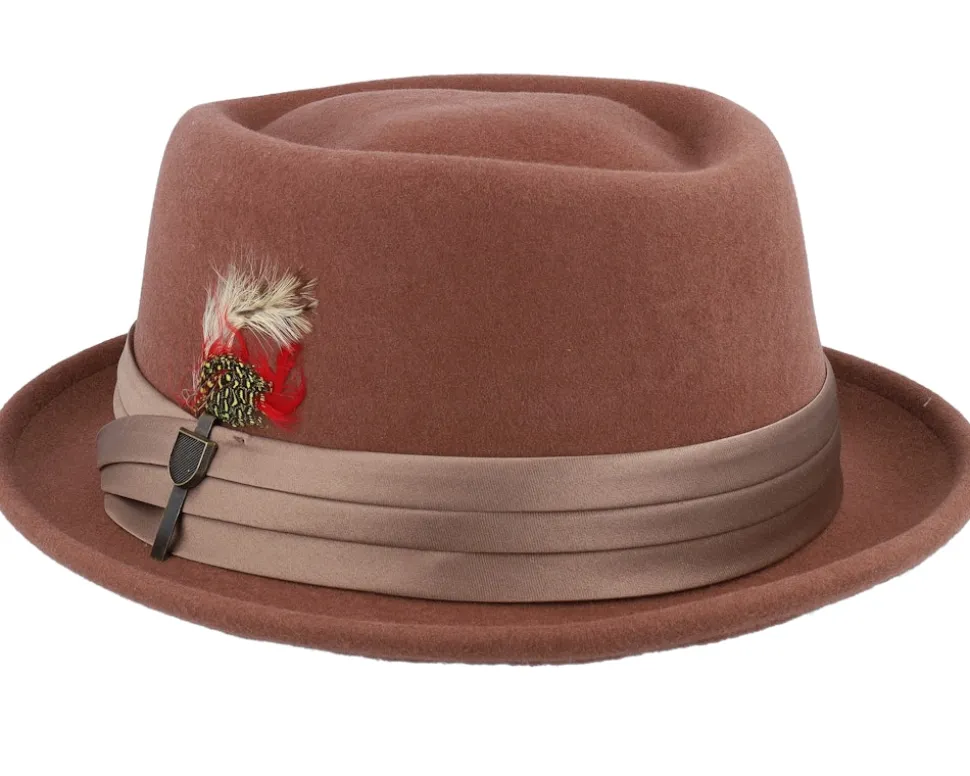 Stout Sepia/Bronze Pork Pie - Brixton