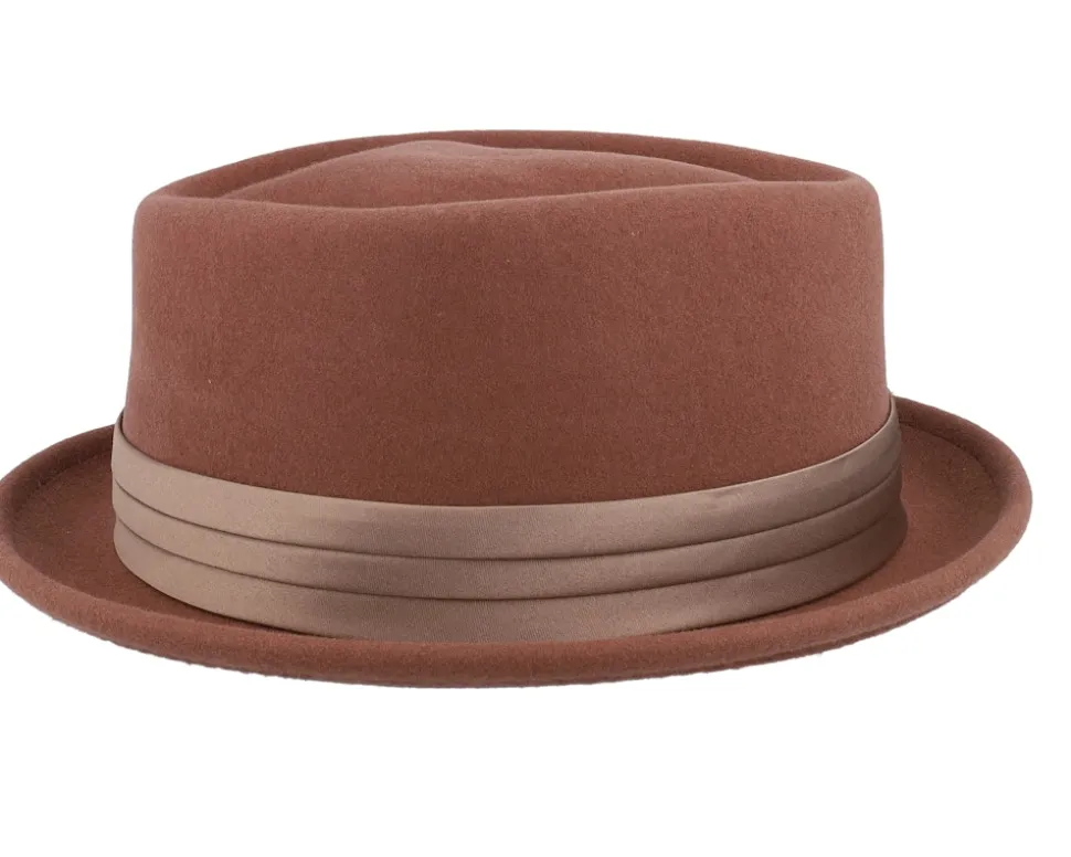 Stout Sepia/Bronze Pork Pie - Brixton