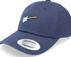 Strat Guitar Patch Navy Dad Cap