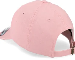 Strat Guitar Patch Pink Destroyed Dad Cap - Abducted