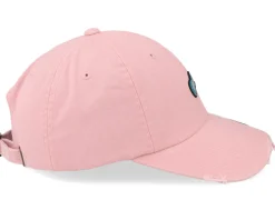 Strat Guitar Patch Pink Destroyed Dad Cap - Abducted