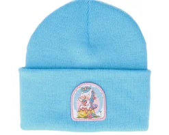Strawberry Unicorn Patch Sky Blue Beanie - Unicorns