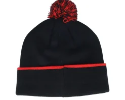 Stripe Beanie Black Pom - J.Lindeberg