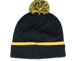 Stripe Beanie Black Pom - J.Lindeberg