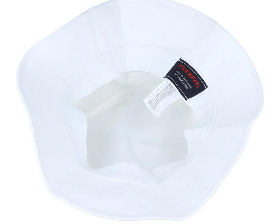 Stripe White Bucket - Flexfit