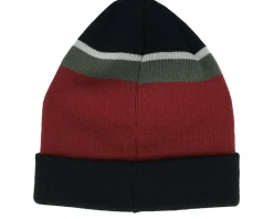 Striped Beanie Dark Grey Cuff - Reell