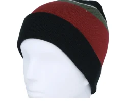 Striped Beanie Dark Grey Cuff - Reell