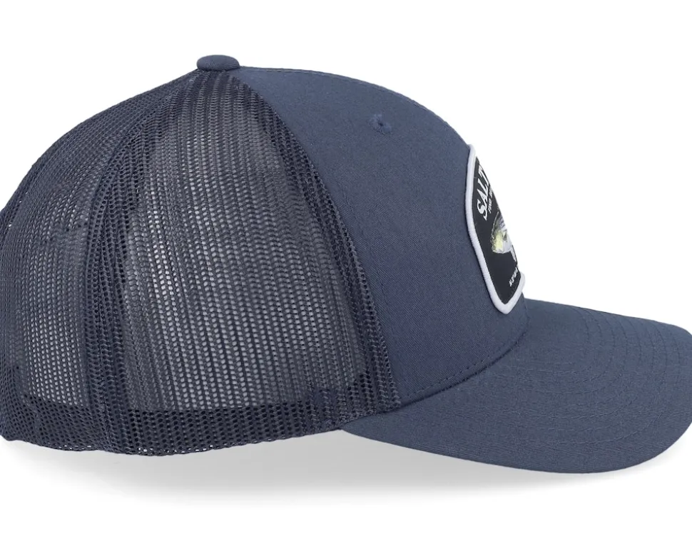 Striper Retro Navy Trucker - Salty Crew