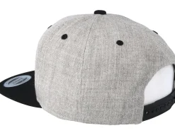 Strong Bolt Heather Grey/Black Snapback - Berzerk