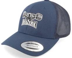Strong Man Military Press Navy Trucker - Berzerk