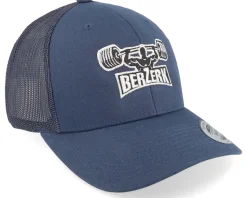 Strong Man Military Press Navy Trucker - Berzerk
