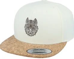 Stylistic Wolf Natural/Cork Snapback - Iconic