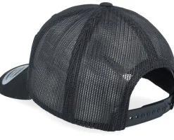 Styssu 3d Logo Script Black Trucker - Iconic