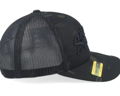 Styssu 3d Logo Script Black Trucker - Iconic
