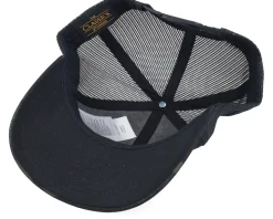 Styssu 3d Logo Script Black Trucker - Iconic