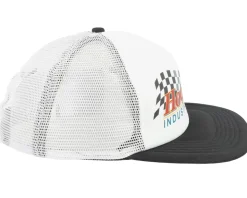 Suds Hat White/Black Trucker - Hoonigan