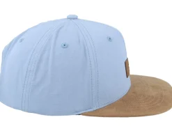 Suede Cap Fog Blue Mini Ripstop Snapback - Reell