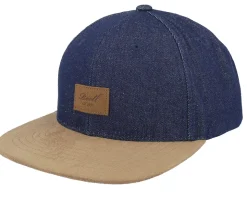 Suede Cap Pure Denim Snapback - Reell