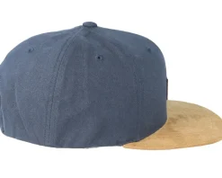 Suede Charcoal/Brown Snapback - Reell
