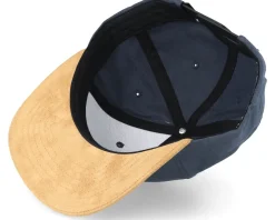 Suede Charcoal/Brown Snapback - Reell