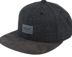 Suede Gravel Grey Snapback - Reell