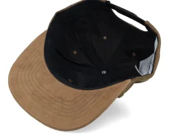 Suede Latte Brown Snapback - Reell