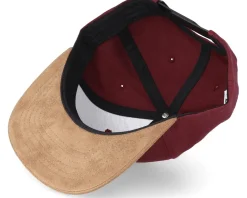 Suede Maroon Snapback - Reell