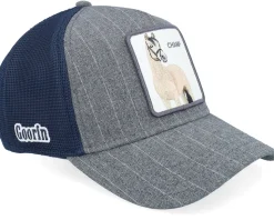 Suited Champ Navy A-Frame Trucker - Goorin Bros.