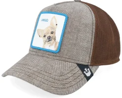 Suited Friend Brown A-Frame Trucker - Goorin Bros.