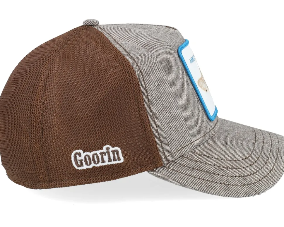Suited Friend Brown A-Frame Trucker - Goorin Bros.