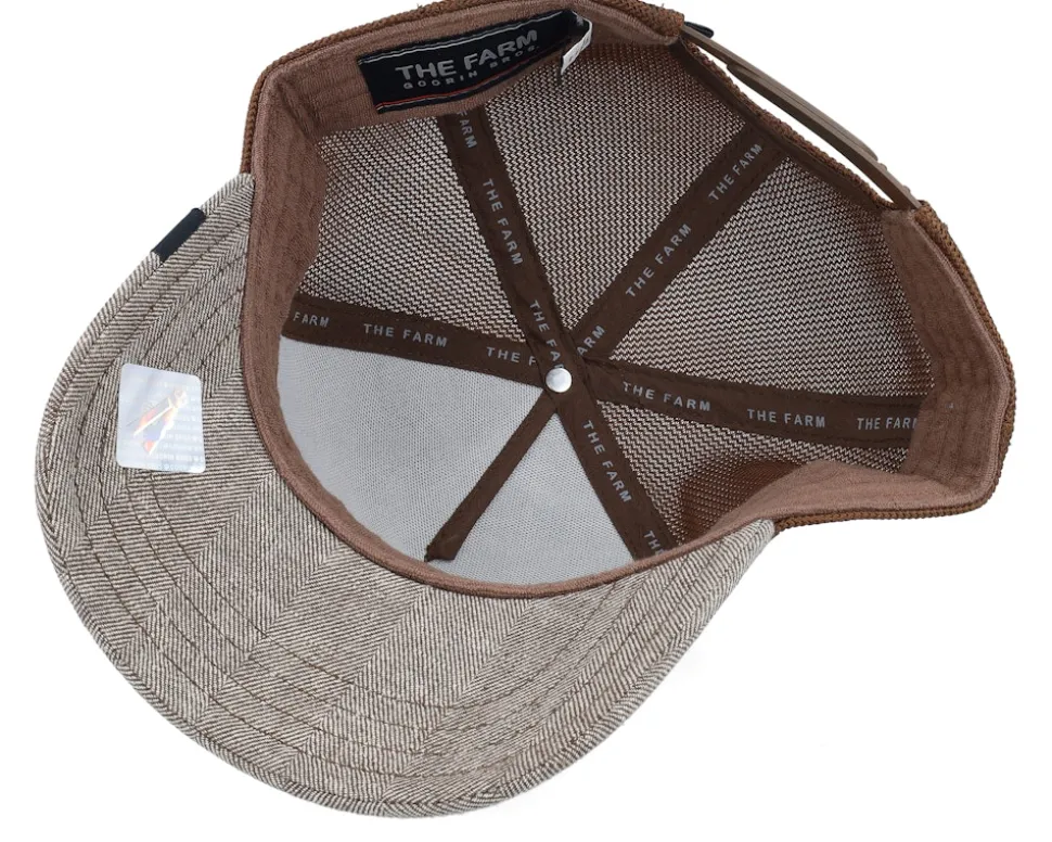 Suited Friend Brown A-Frame Trucker - Goorin Bros.