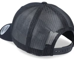 Summer Magic Palm Tree Black Trucker - Iconic